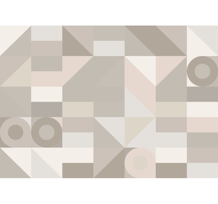 Fotomurais texturas e padrões formas geométricas - TenStickers