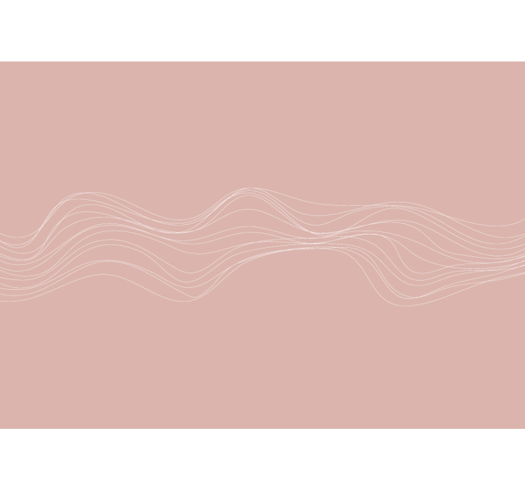 Fotomurais texturas e padrões linhas curvas elegantes - TenStickers