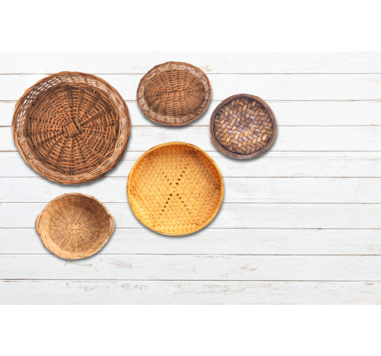 fotomural decorativo abstrato de decoração de parede "boho" - TenStickers