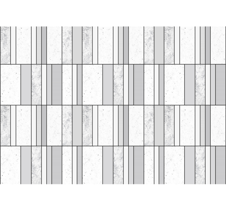 Papel de parede efeito mármore e linhas pretas - TenStickers