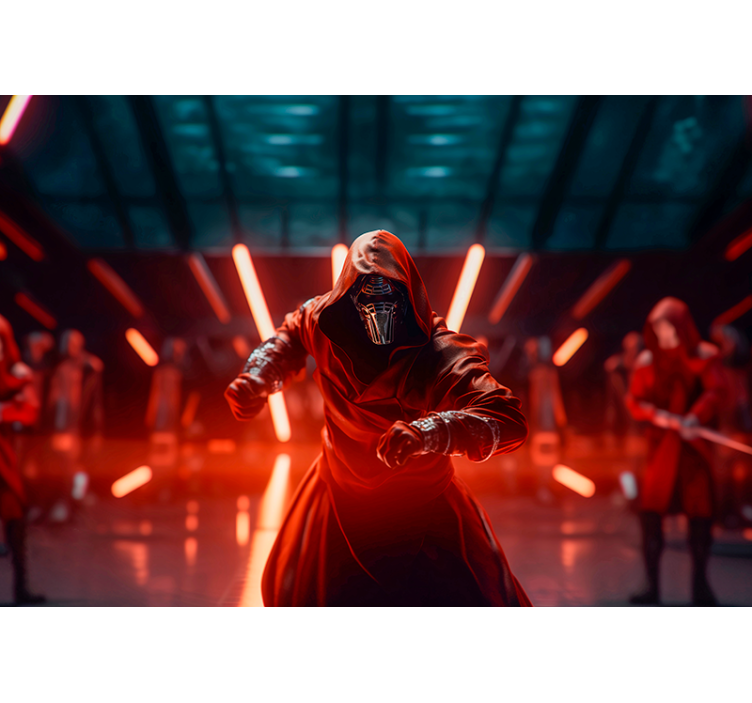 Mural de parede guerreiro Maligno Galático - TenStickers