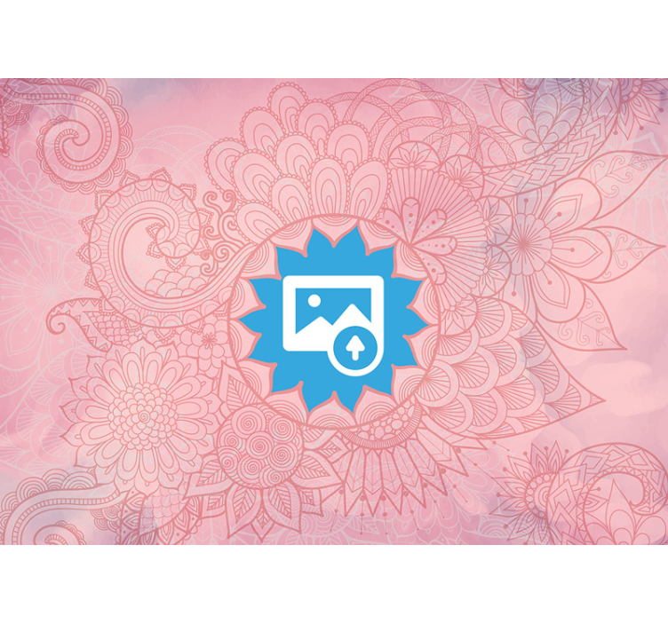 Murais de Parede Zen mandala rosa - TenStickers
