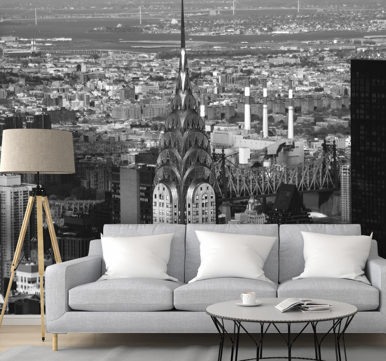 Mural de parede decorativo NY Empire State Building - TenStickers