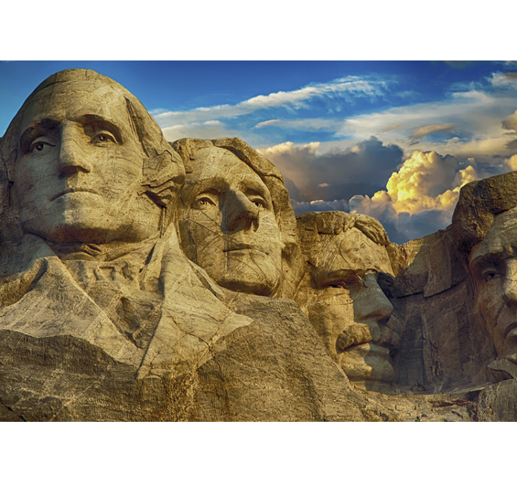 Fotomurais cidades e países monumentos de mount rushmore - TenStickers