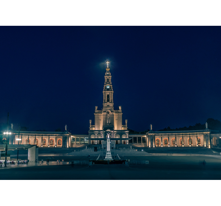 Mural de parede decorativo Santuário de Fátima - TenStickers