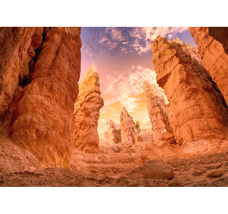 Fotomural de parede do deserto de rose canyon - TenStickers