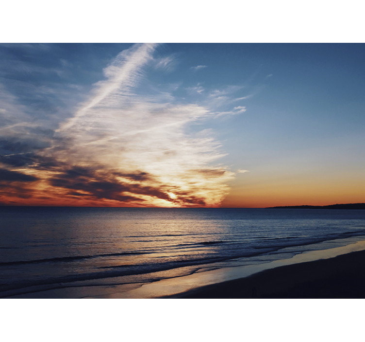 Fotomural decorativo do mar praia do sol - TenStickers