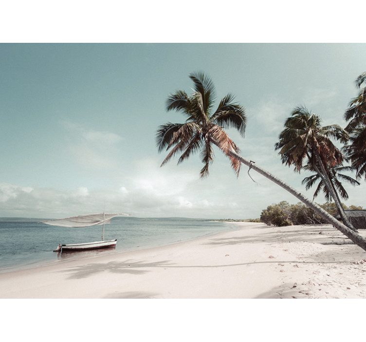 Fotomural decorativo de praia em moçambique - TenStickers