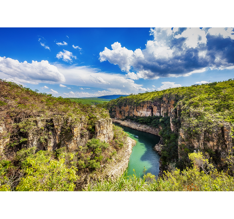 Fotomural de paisagens Furnas Portugal - TenStickers