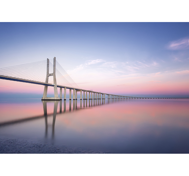 Fotomural de lugares Ponte Vasco da Gama - TenStickers