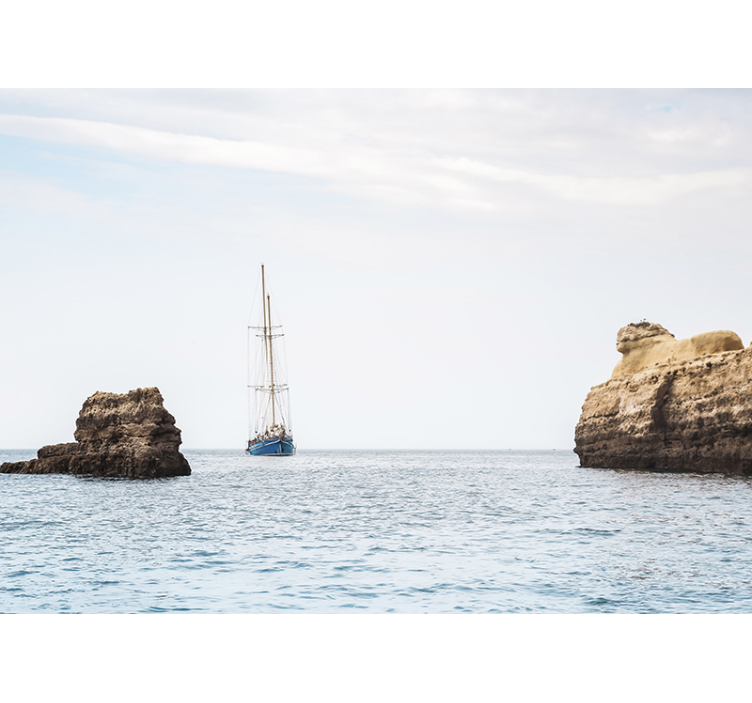 Fotomurais de lugares Navegando por vilamoura - TenStickers