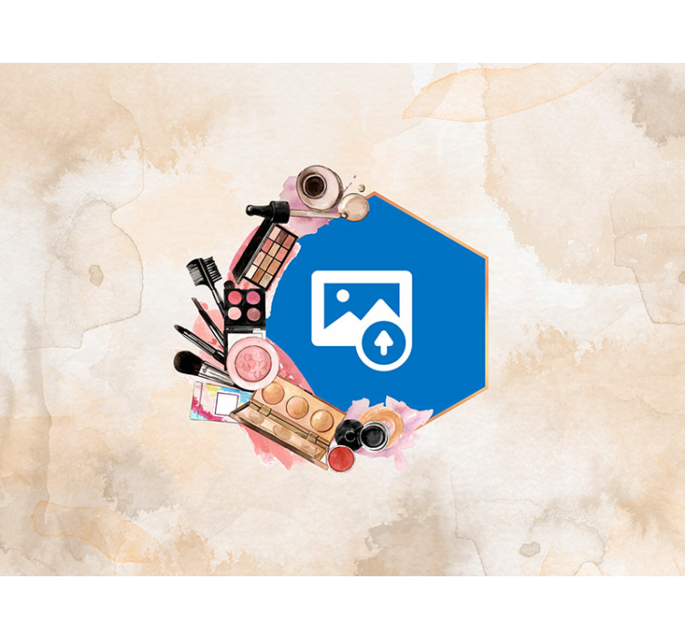 Mural de parede com frases essenciais de beleza fashion - TenStickers