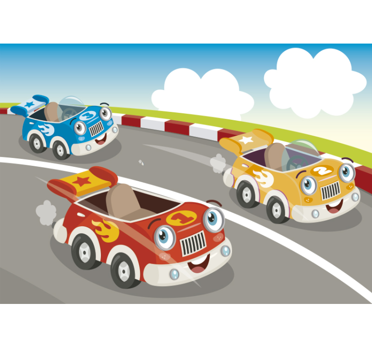 Murais de parede infantil disney cars - TenStickers