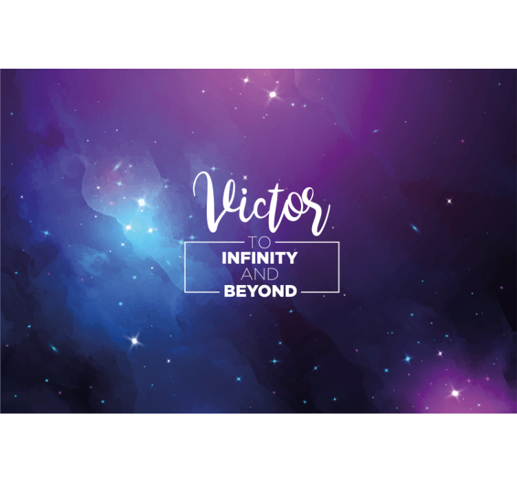 Mural de parede fantasía tema aventura galáctica - TenStickers