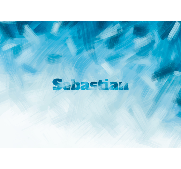 Mural de parede personalizável criação de nome personalizado - TenStickers