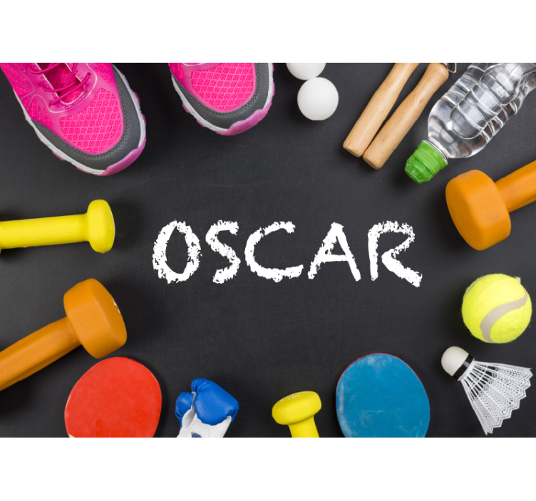 Murais de Parede Equipamentos esportivos - TenStickers