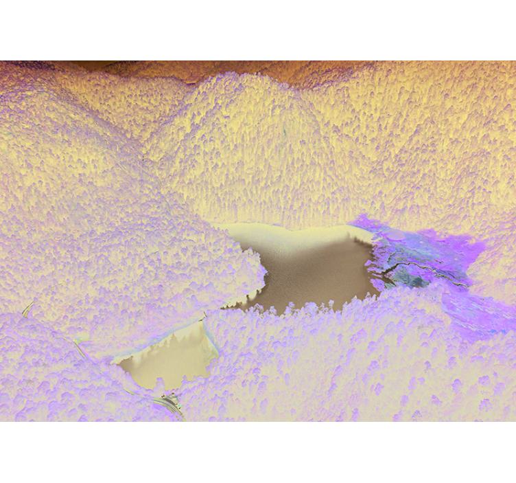 Fotomurais de paisagens serenidade do lago da montanha - TenStickers