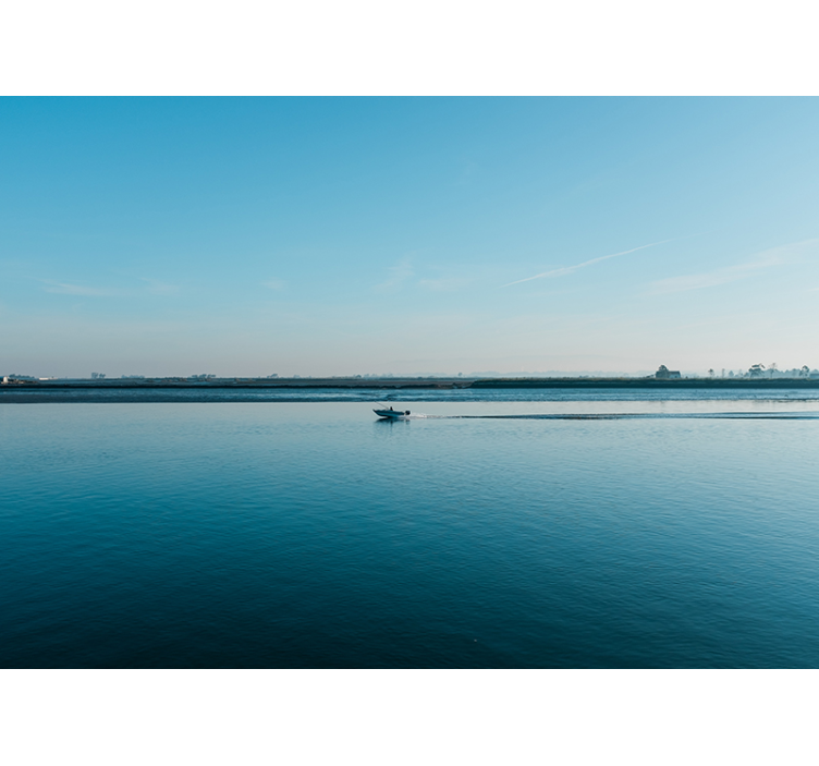 Fotomurais de paisagens cena aquática tranquila - TenStickers