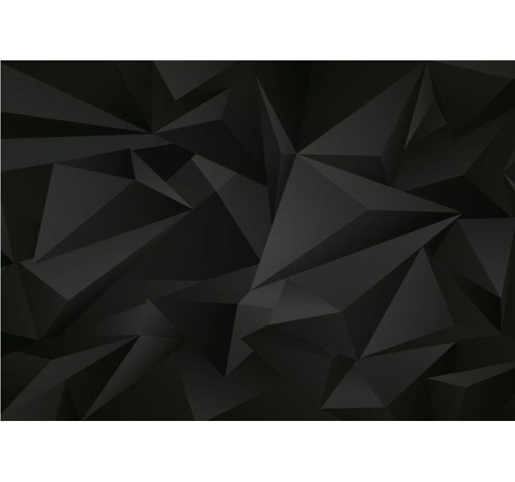 Mural de parede abstrato arranjo geométrico - TenStickers