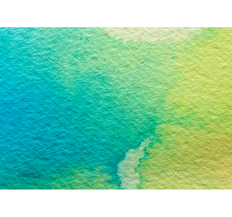 Murais de parede em aquarela abstrata verde claro - TenStickers