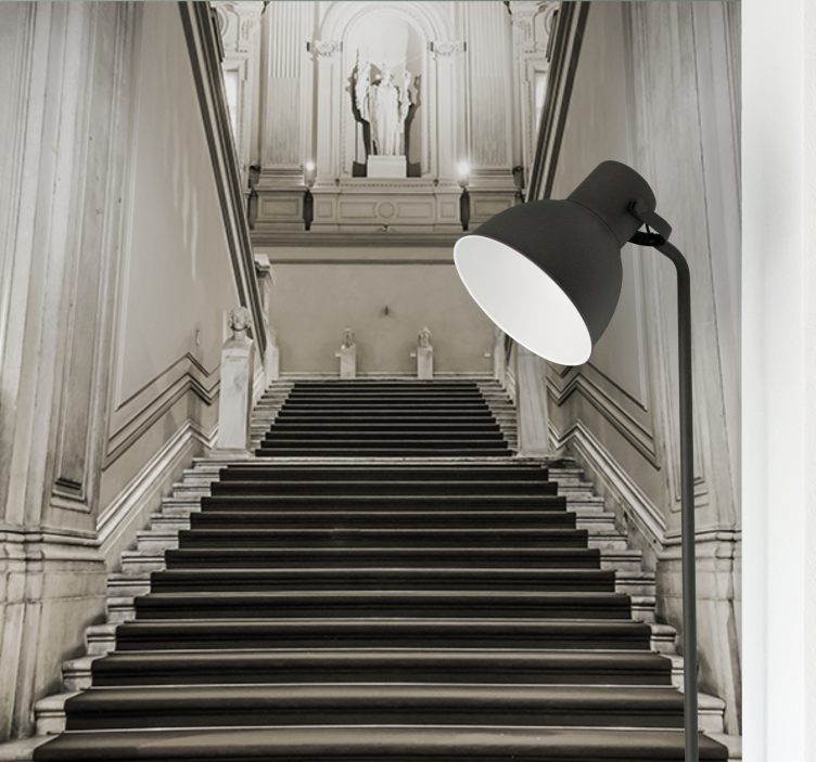 Fotomurais cidades e países arquitetura de escadas - TenStickers