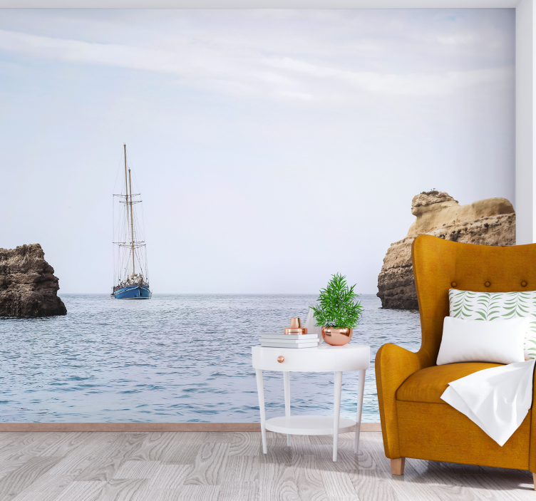 Fotomurais de lugares Navegando por vilamoura - TenStickers