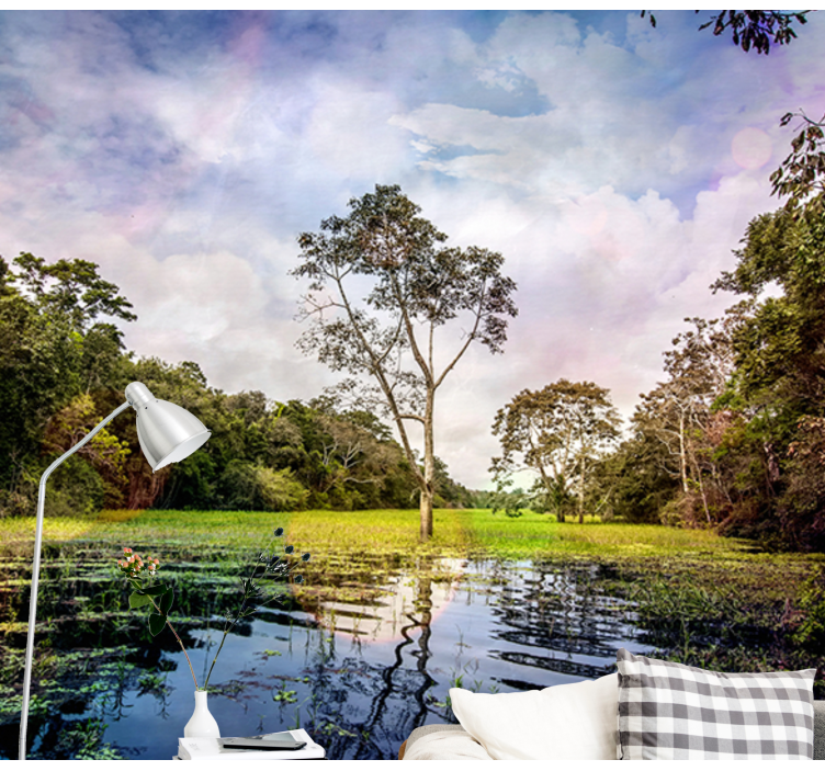 Fotomurais de paisagens cena natural tranquila - TenStickers