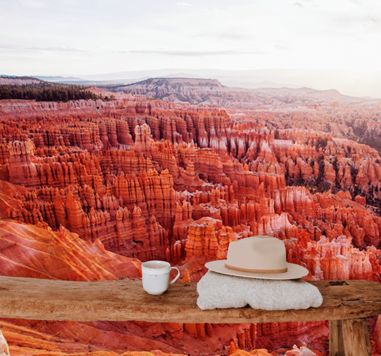 Fotomurais de paisagens vista do bryce canyon - TenStickers