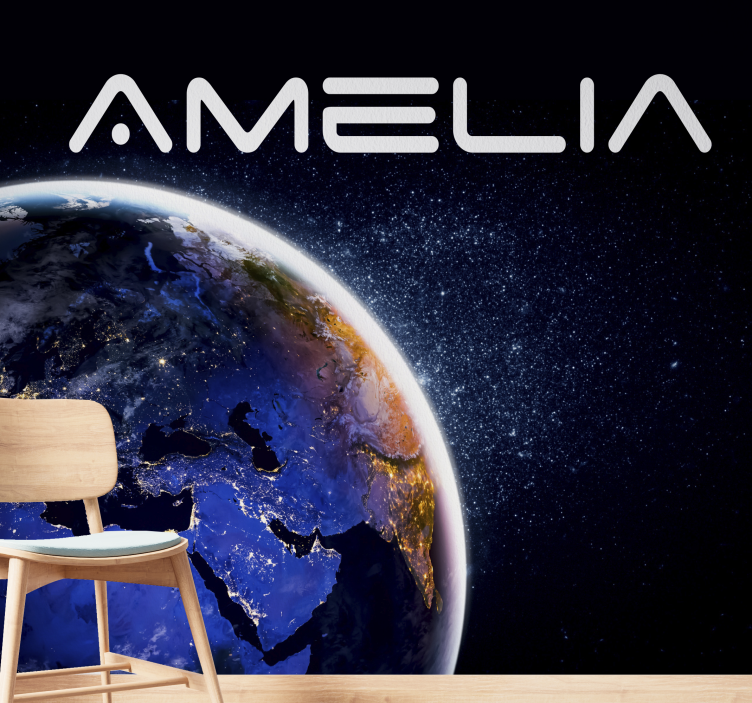 Murais de Parede A terra vista do espaço - TenStickers