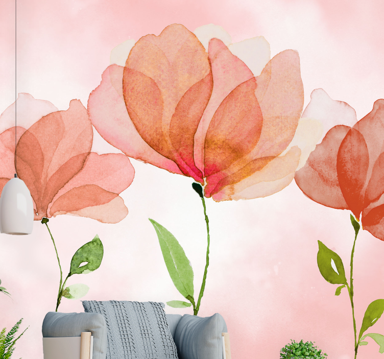 Fotomurais flores florescer elegante - TenStickers