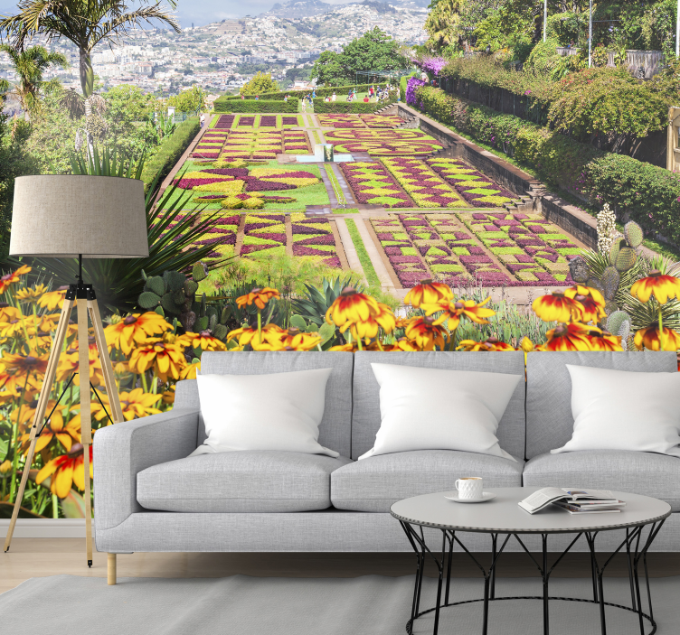 Fotomural de lugares Jardim Botânico Madeira - TenStickers