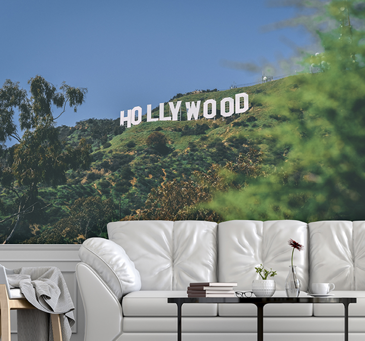 Mural de parede decorativo Hollywood - TenStickers