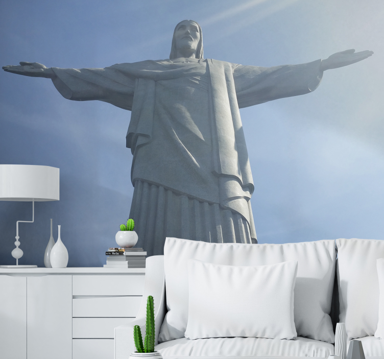 Fotomurais cidades e países Cristo redentor - TenStickers