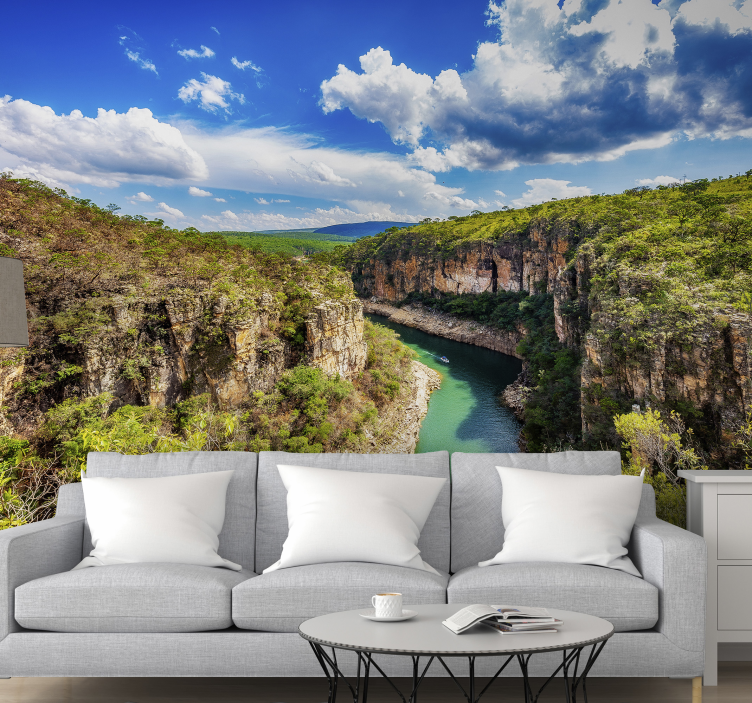 Fotomural de paisagens Furnas Portugal - TenStickers