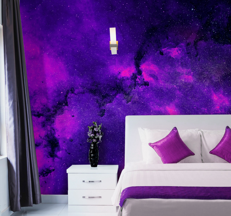 Mural de parede espaço nebulosa cósmica - TenStickers