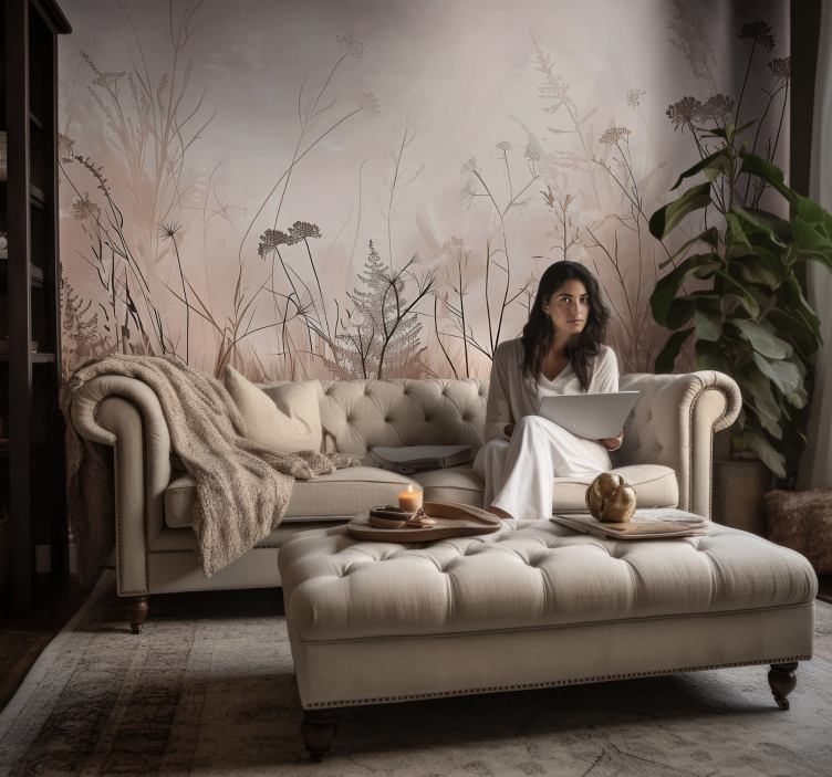 Mural de parede da natureza natureza selvagem - TenStickers