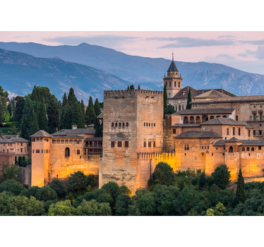Mural de parede de lugares Alhambra - TenStickers