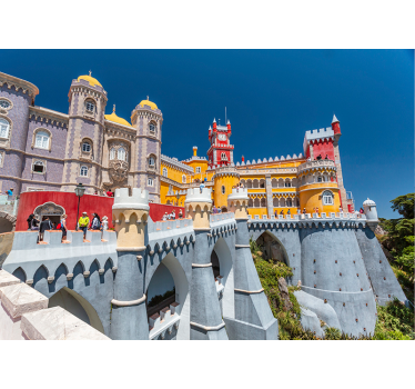 Mural de parede decorativo Palácio da Pena - TenStickers
