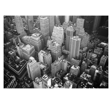 Fotomural de parede de cidades Nova York B&W - TenStickers