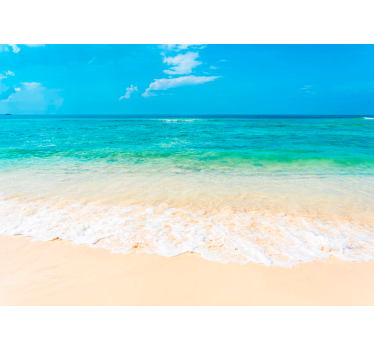 Fotomurais paisagistícos Ondas do oceano claras - TenStickers