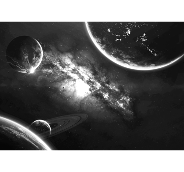 Mural de parede espaço exploração de galáxias - TenStickers