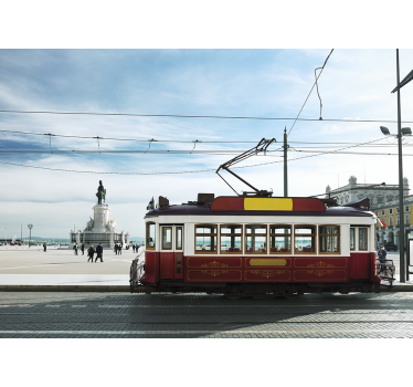 Fotomural para sala eléctrico em Lisboa - TenStickers