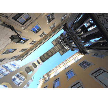 Fotomurais de Parede Elevador lisboa - TenStickers