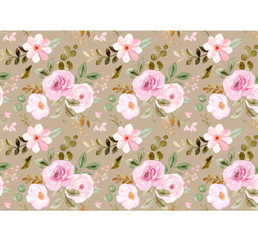 Fotomurais flores elegância da flor floral - TenStickers
