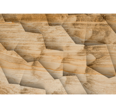 Fotomurais 3D Imitação de painéis de parede de madeira - TenStickers