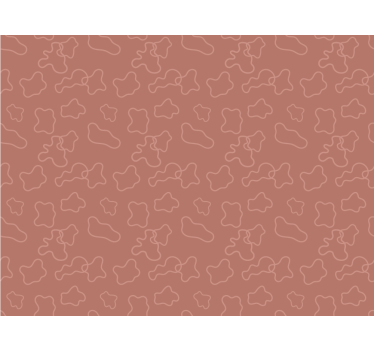Fotomurais texturas e padrões arranjo de formas naturais - TenStickers
