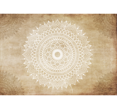 Mural de parede mandalas papel antigo texturizado - TenStickers