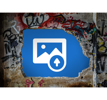 Mural de parede decorativo personalizável arte urbana - TenStickers