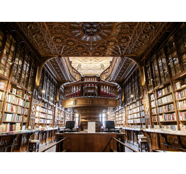 Fotomural de cidades e países Livraria Lello - TenStickers