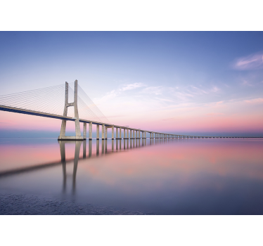 Fotomural de cidades e países Ponte Vasco da Gama - TenStickers